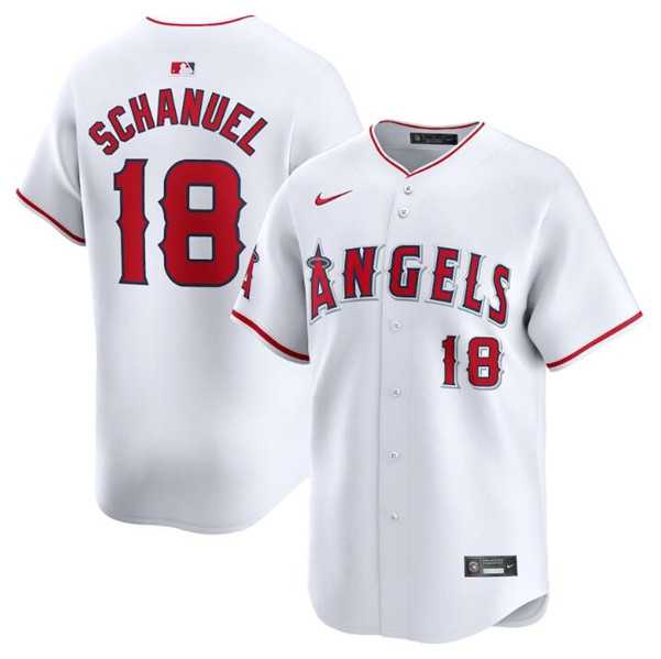 Men's Los Angeles Angels #18 Nolan Schanuel White Home Limited Baseball Stitched Jersey Dzhi,We sell and wholesale Men's Los Angeles Angels #18 Nolan Schanuel White Home Limited Baseball Stitched Jersey Dzhi on line form chian!